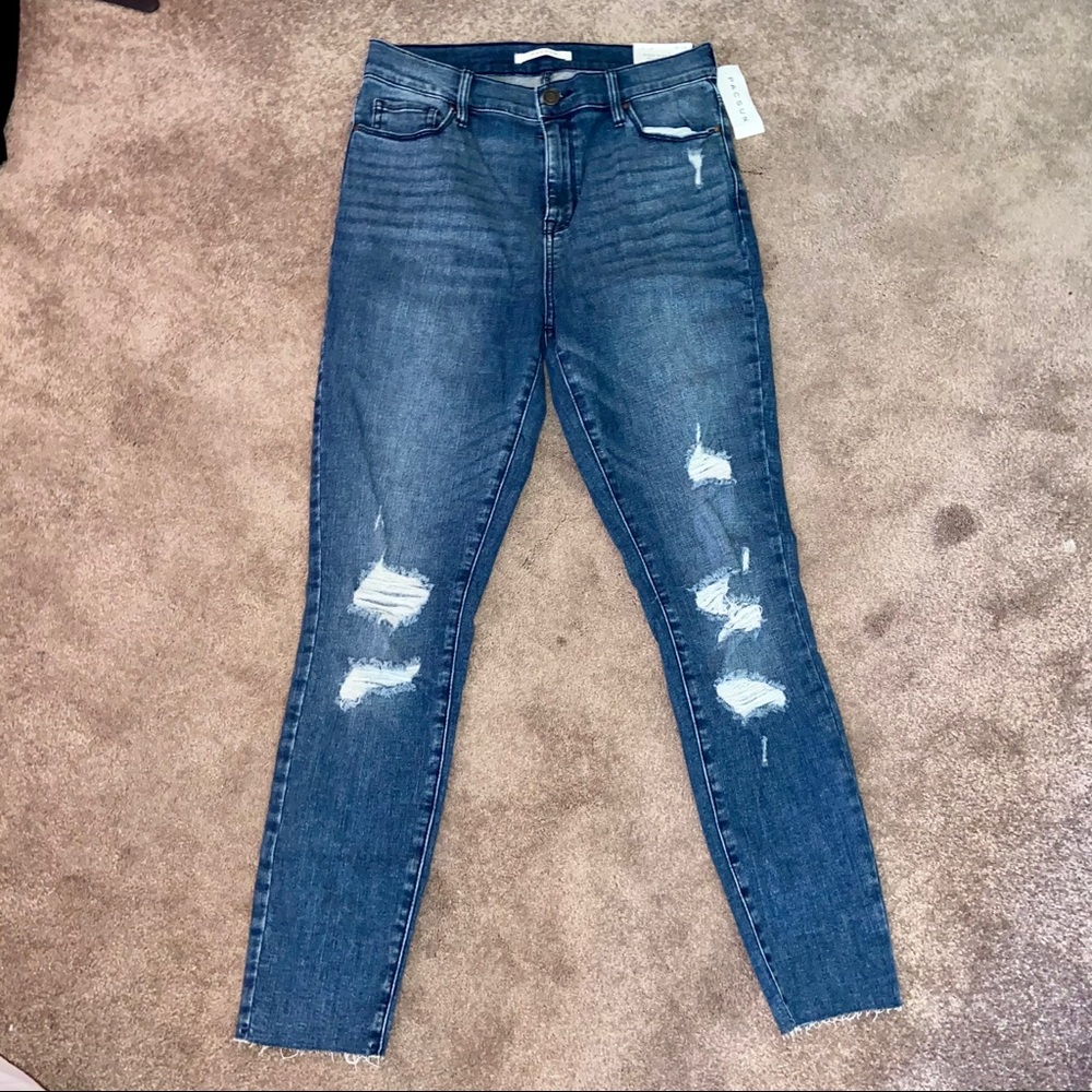 Pacsun Ripped High Rise Jegging